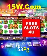 Slots com jackpots e giros grátis na 53Pg